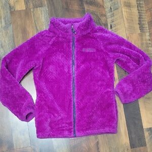 Columbia Fleece Jacket Pink Purple